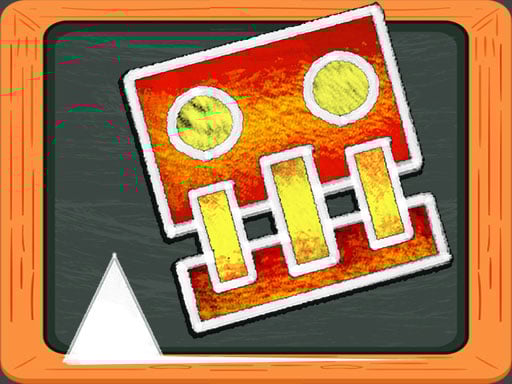Geometry Dash Blackboard game - geometry-spot-games.web.app