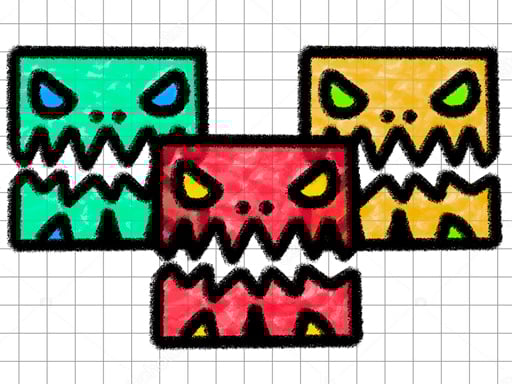 Geometry Dash Paper Note game - geometry-spot-games.web.app